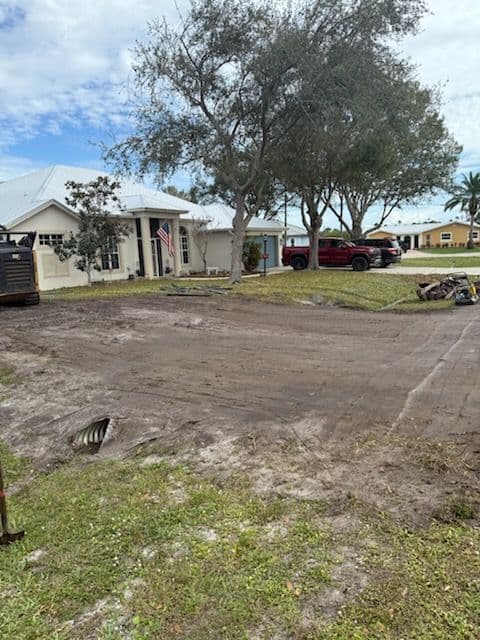 Gallery photos for Culvert Pipe and Gravel Pad Installation in Port St. Lucie: Image #2